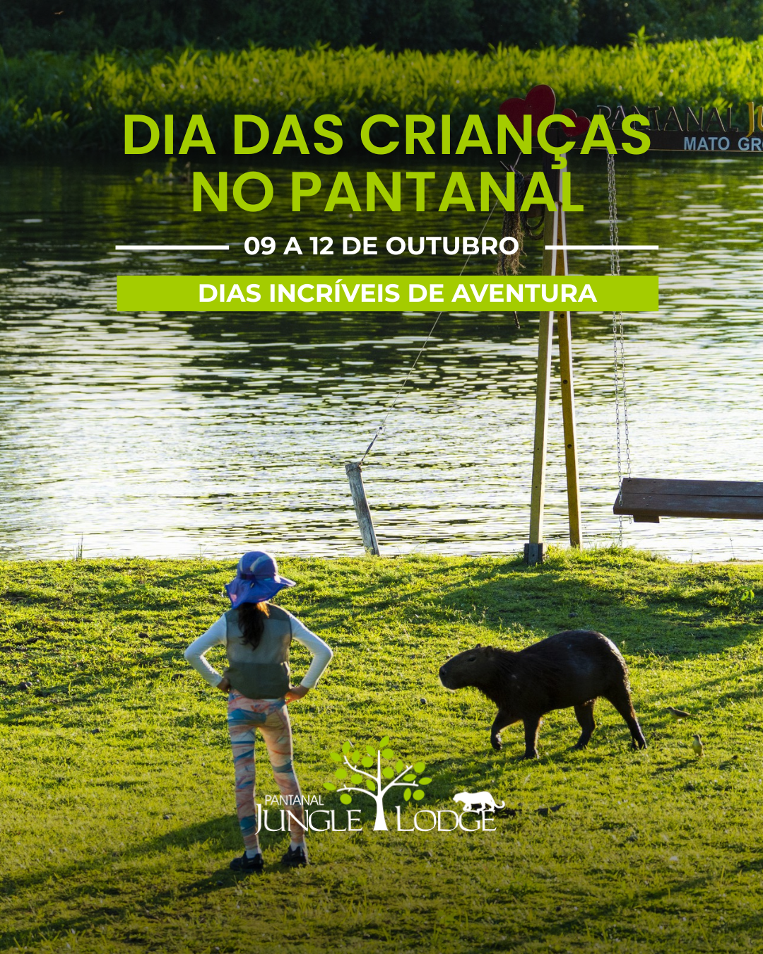 Feriadão das Crianças no Pantanal